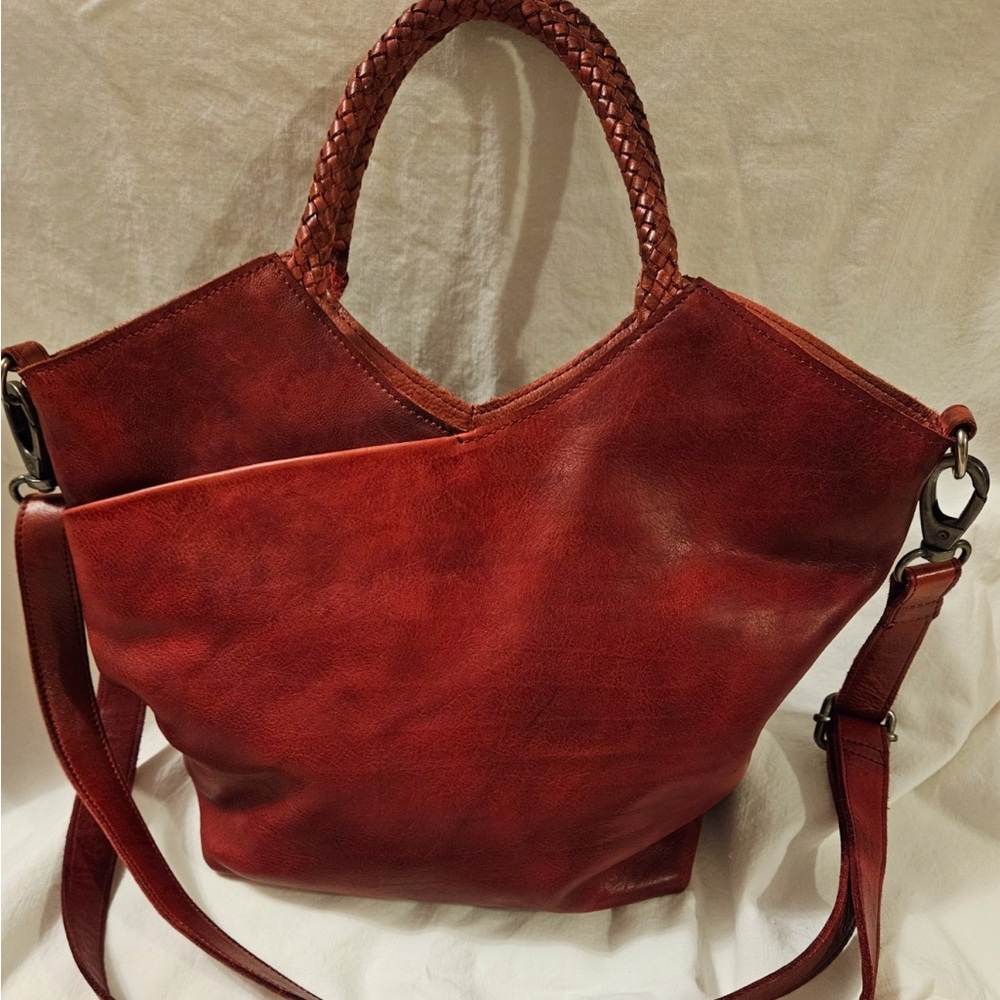 Sundance Luz Burgundy envelope purse